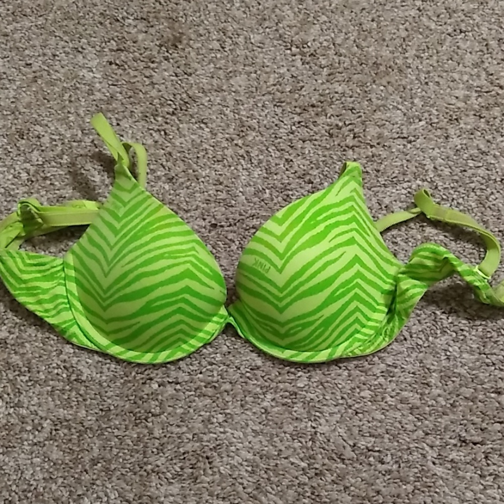 PINK 34B push-up bra